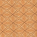 Round Patterned Neon Orange Rug, pat1523org
