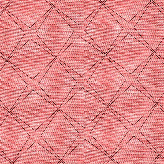 Patterned Light Coral Pink Rug, pat1523rd