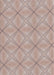 Patterned Dark Almond Brown Novelty Rug, pat1523