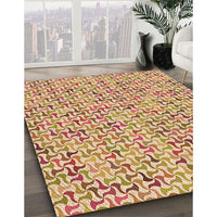 Patterned Red Rug, pat1524org