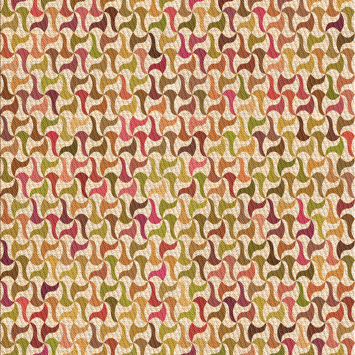 Patterned Red Rug, pat1524org
