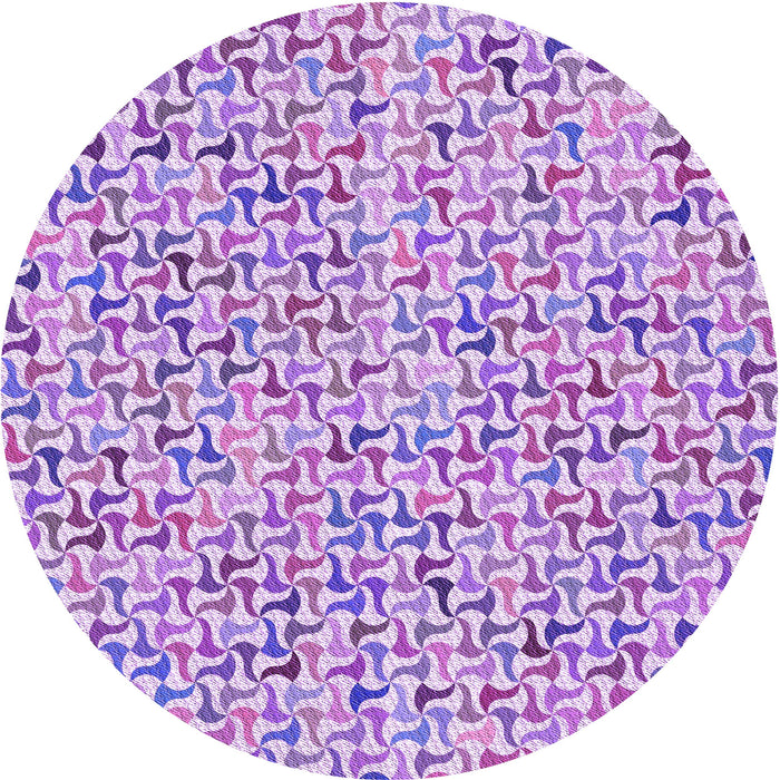 Square Patterned Blossom Pink Rug, pat1524pur