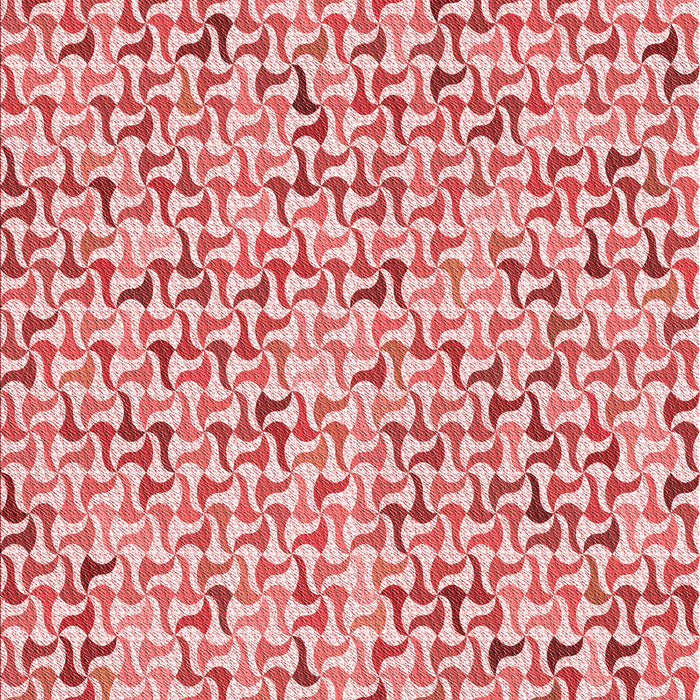 Patterned Deep Rose Pink Rug, pat1524rd