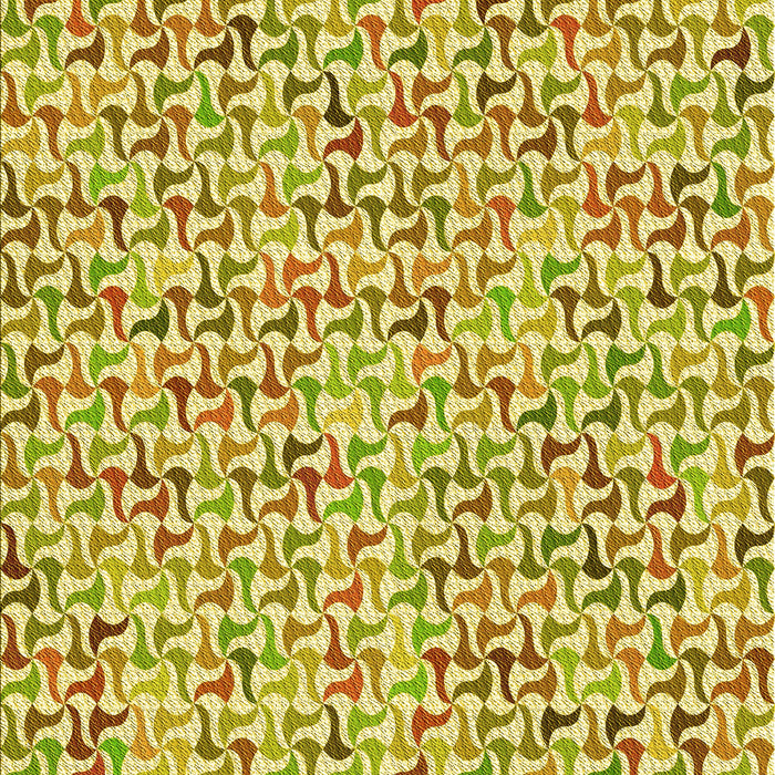 Patterned Dark Golden Brown Rug, pat1524yw