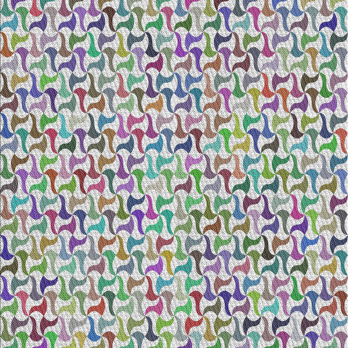 Patterned Gray Novelty Rug, pat1524