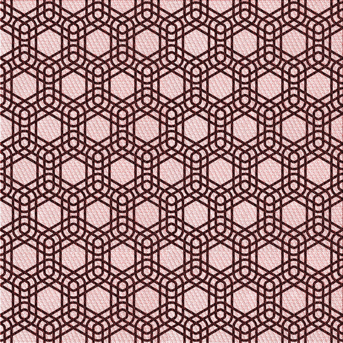 Round Machine Washable Transitional Deep Rose Pink Rug, wshpat1525rd