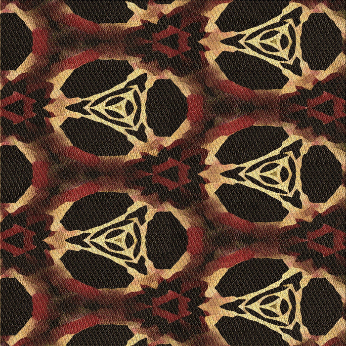 Round Patterned Light Brown Rug, pat1526brn