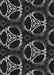 Patterned Midnight Gray Rug, pat1526gry