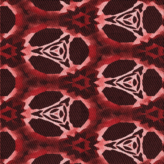 Round Patterned Maroon Red Rug, pat1526rd