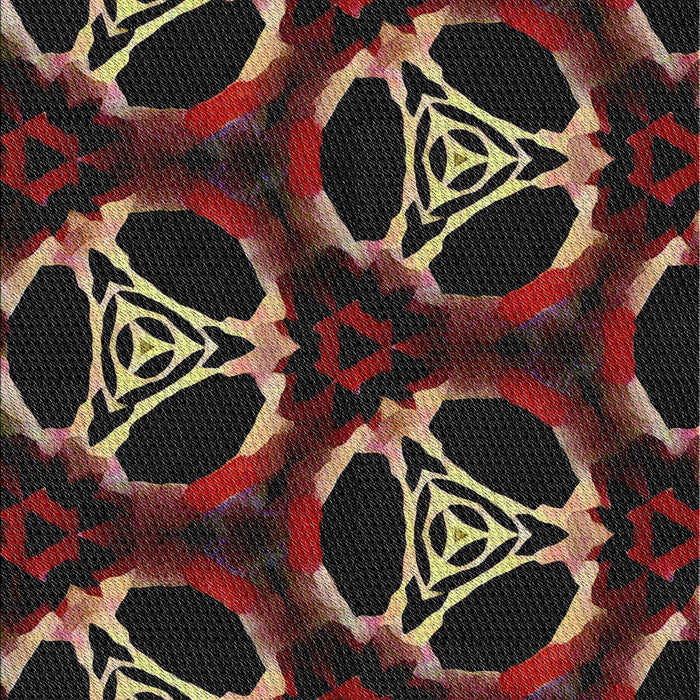 Patterned Brown Novelty Rug, pat1526
