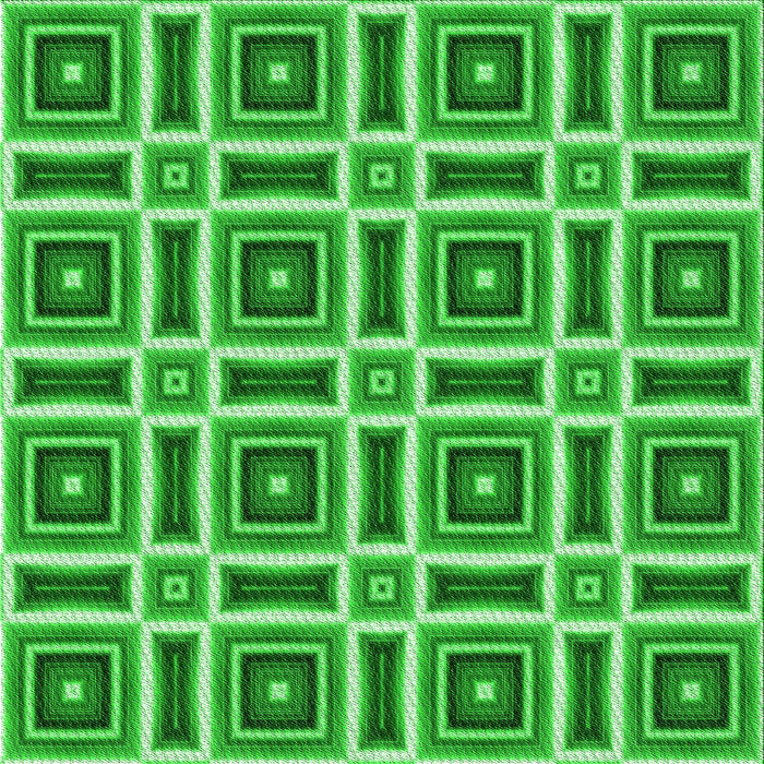 Round Patterned Neon Green Rug, pat1527grn