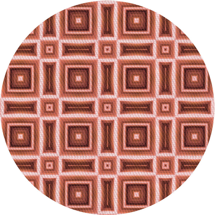 Square Machine Washable Transitional Red Rug in a Living Room, wshpat1527rd