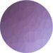 Square Machine Washable Transitional Purple Mimosa Purple Rug in a Living Room, wshpat1528blu