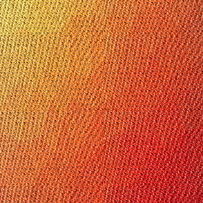 Patterned Orange Novelty Rug, pat1528