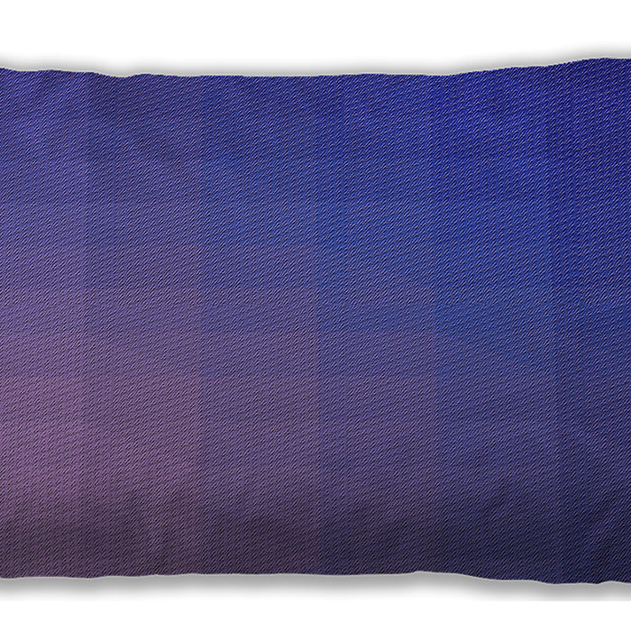 Patterned Rectangular Purple Lumbar Throw Pillow, 13 inch by 19 inch, lbpat1529pur