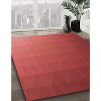 Patterned Orange Rug, pat1529rd