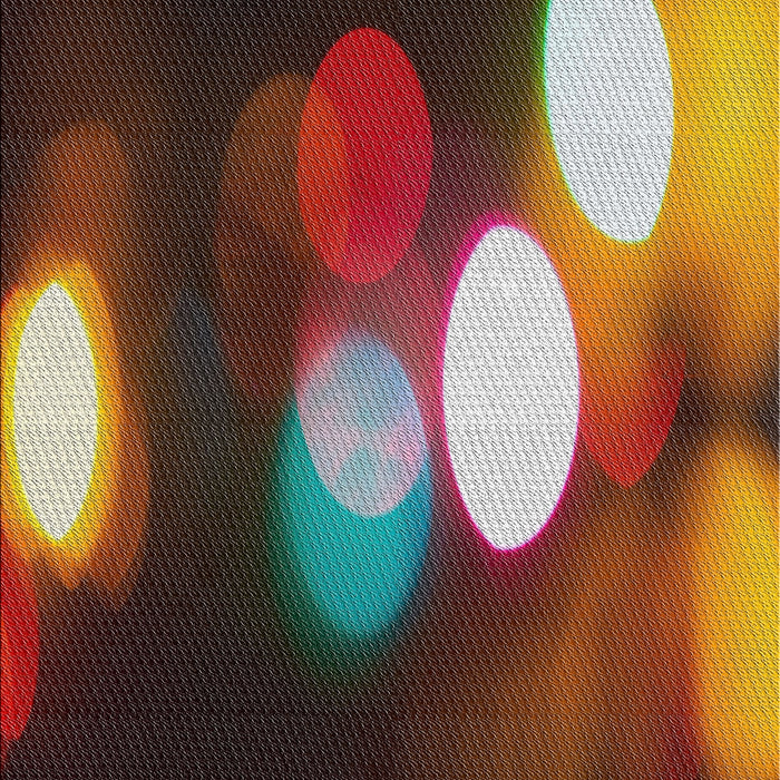 Patterned Dark Almond Brown Novelty Rug, pat152