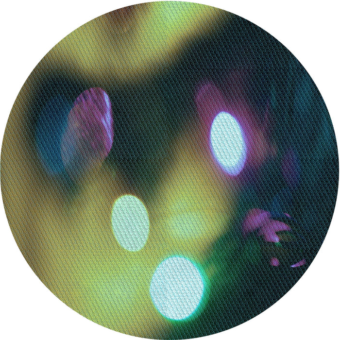 Square Machine Washable Transitional Green Rug in a Living Room, wshpat153lblu