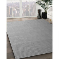 Patterned Cloud Gray Rug, pat1530gry