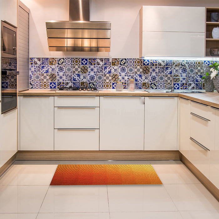 Machine Washable Transitional Neon Red Rug in a Bedroom, wshpat1530yw