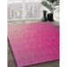 Machine Washable Transitional Dark Hot Pink Rug in a Family Room, wshpat1530