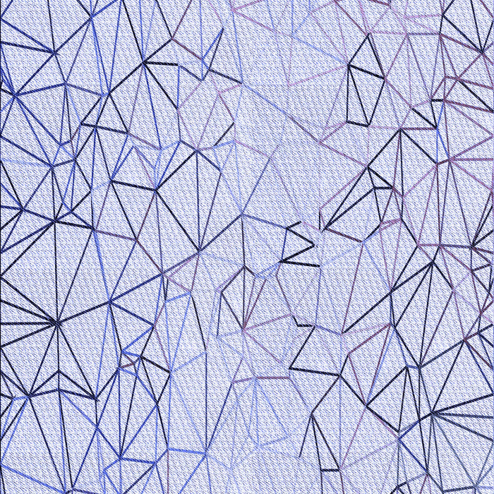 Patterned Lavender Blue Rug, pat1531blu