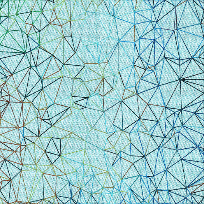 Round Machine Washable Transitional Electric Blue Rug, wshpat1531lblu