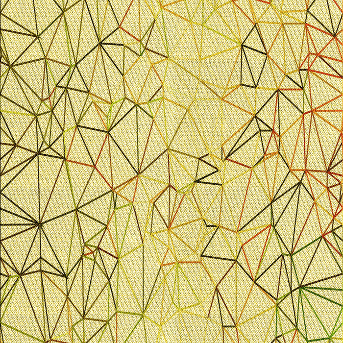 Patterned Sun Yellow Rug, pat1531yw