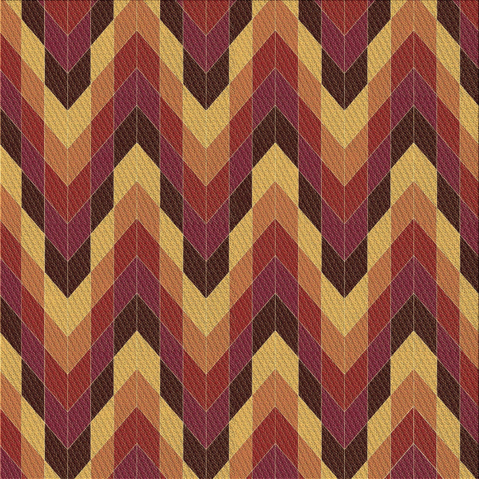 Round Machine Washable Transitional Tomato Red Rug, wshpat1532brn