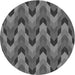 Square Patterned Gunmetal Gray Rug, pat1532gry