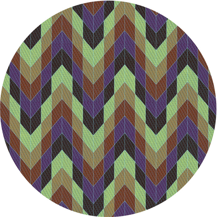 Square Machine Washable Transitional Khaki Green Rug in a Living Room, wshpat1532lblu