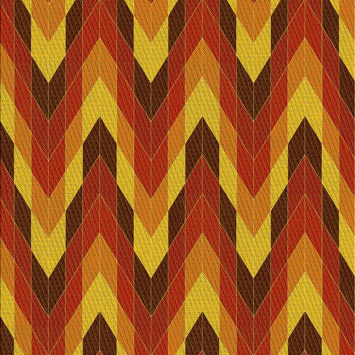 Patterned Red Rug, pat1532yw