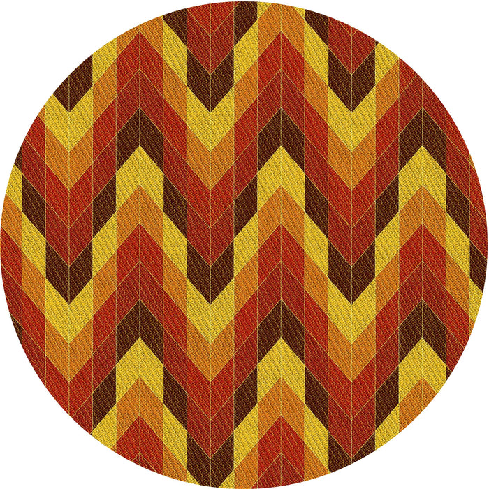 Square Patterned Red Rug, pat1532yw
