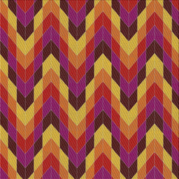 Square Patterned Orange Modern Rug, pat1532