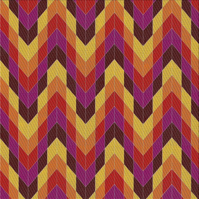 Square Patterned Orange Modern Rug, pat1532