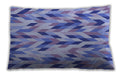 Patterned Rectangular Jeans Blue Lumbar Throw Pillow, 13 inch by 19 inch, lbpat1533blu
