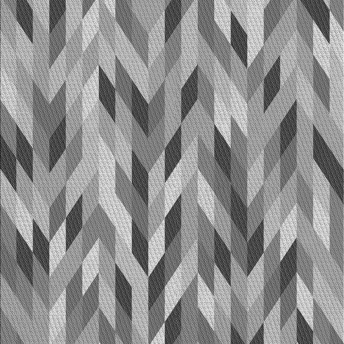 Machine Washable Transitional Cloud Gray Rug, wshpat1533gry