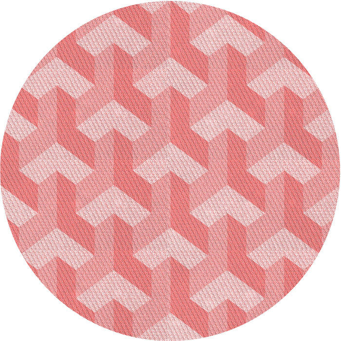 Square Machine Washable Transitional Pastel Pink Rug in a Living Room, wshpat1534rd