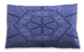 Patterned Rectangular Sky Blue Lumbar Throw Pillow, 13 inch by 19 inch, lbpat1535blu