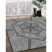 Patterned Ash Gray Rug, pat1535gry