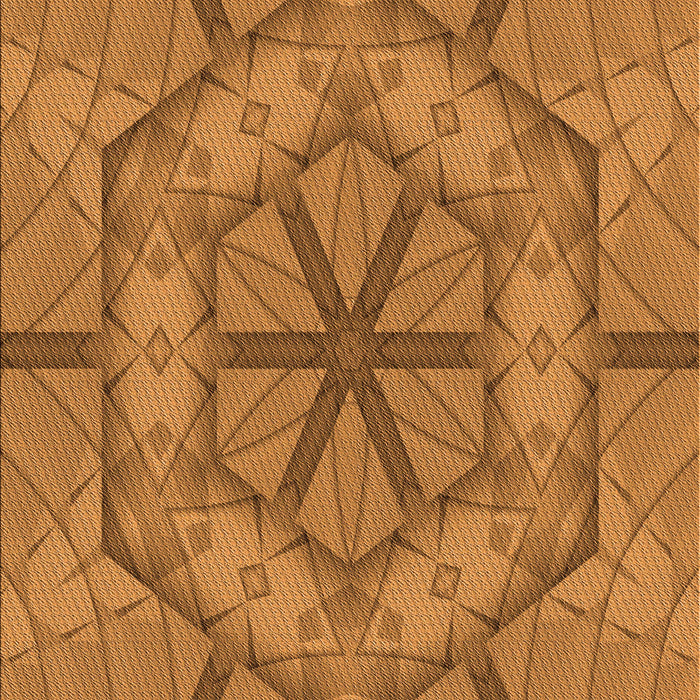Patterned Mahogany Brown Rug, pat1535org
