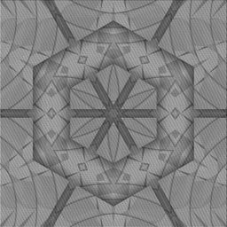 Square Patterned Dark Gray Novelty Rug, pat1535