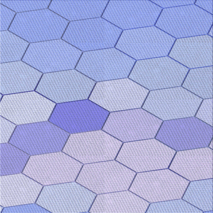 Round Machine Washable Transitional Blue Rug, wshpat1536blu