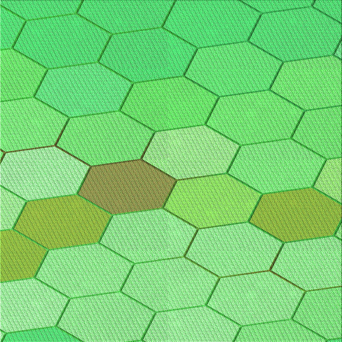 Round Patterned Neon Green Rug, pat1536grn