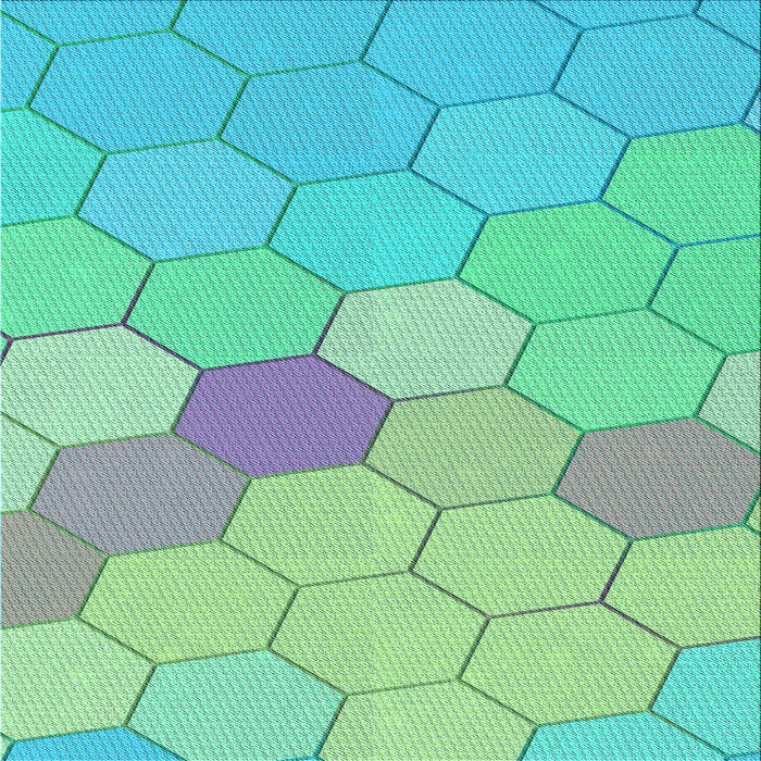 Round Machine Washable Transitional Mint Green Rug, wshpat1536lblu