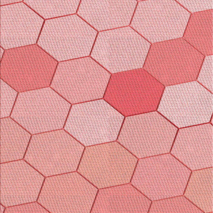 Machine Washable Transitional Pastel Pink Rug, wshpat1536rd