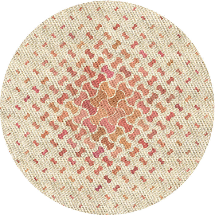 Square Patterned Brown Sand Brown Rug, pat1537brn