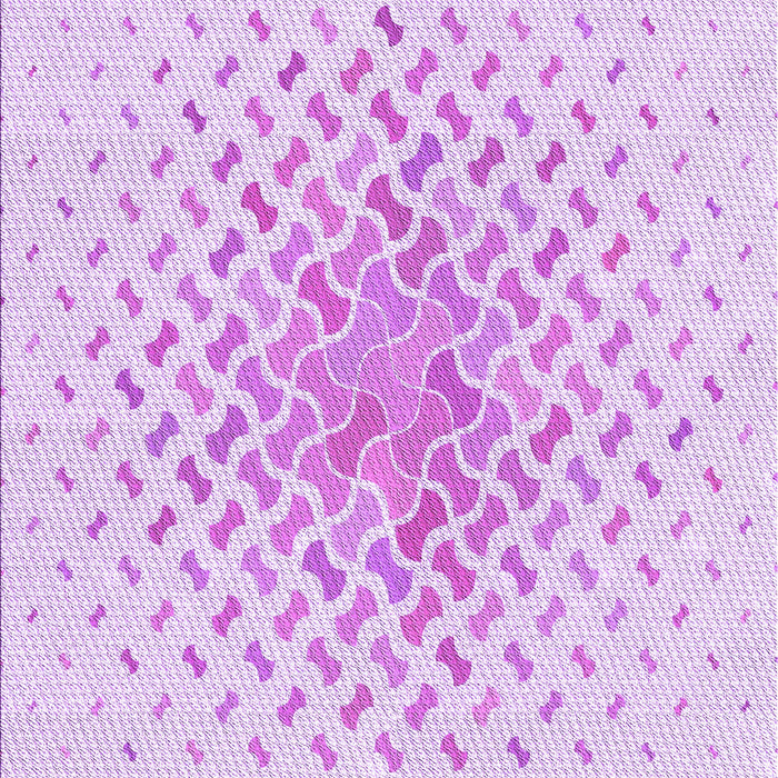 Machine Washable Transitional Purple Rug, wshpat1537pur