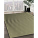 Machine Washable Transitional Brass Green Rug in a Family Room, wshpat1538brn