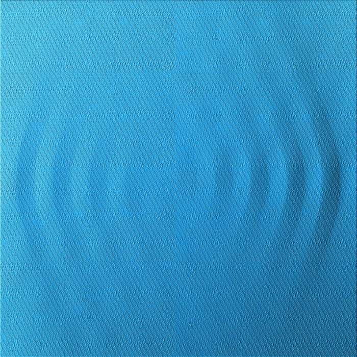 Round Patterned Neon Blue Rug, pat1538lblu